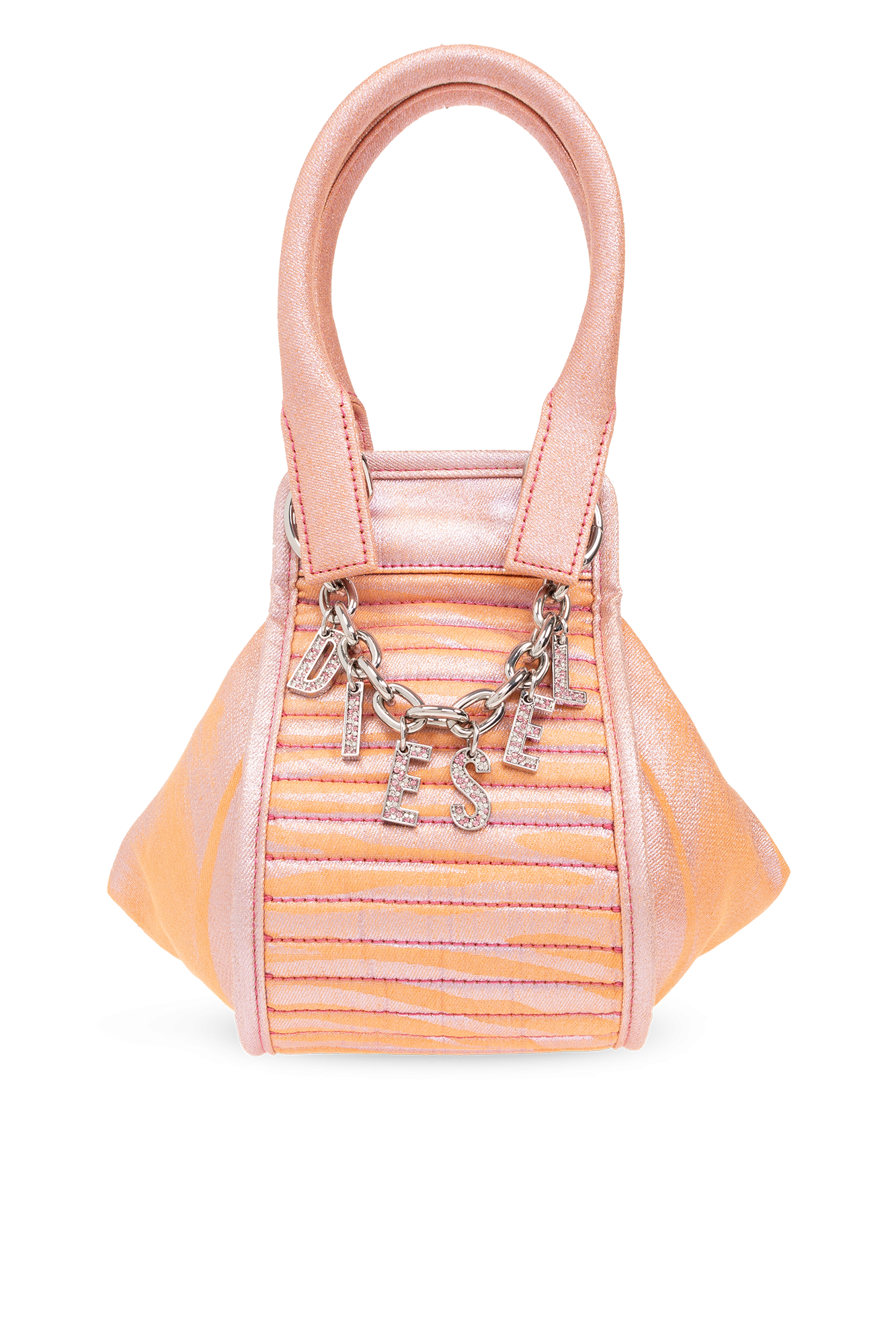 早い者勝ち!!! DIESEL / ディーゼル ◆ ハンドバッグ｜D-Vina-Xs D-VINA-RR XS Woman: Charmed Handbag in solarised Denim